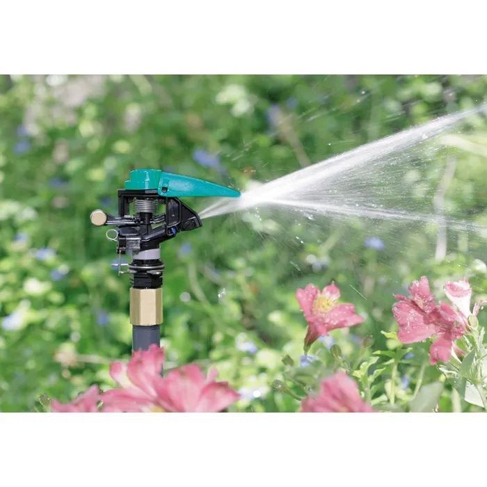 Rain Bird Professional Grade Plastic Impact Sprinkler Plus Nozzle