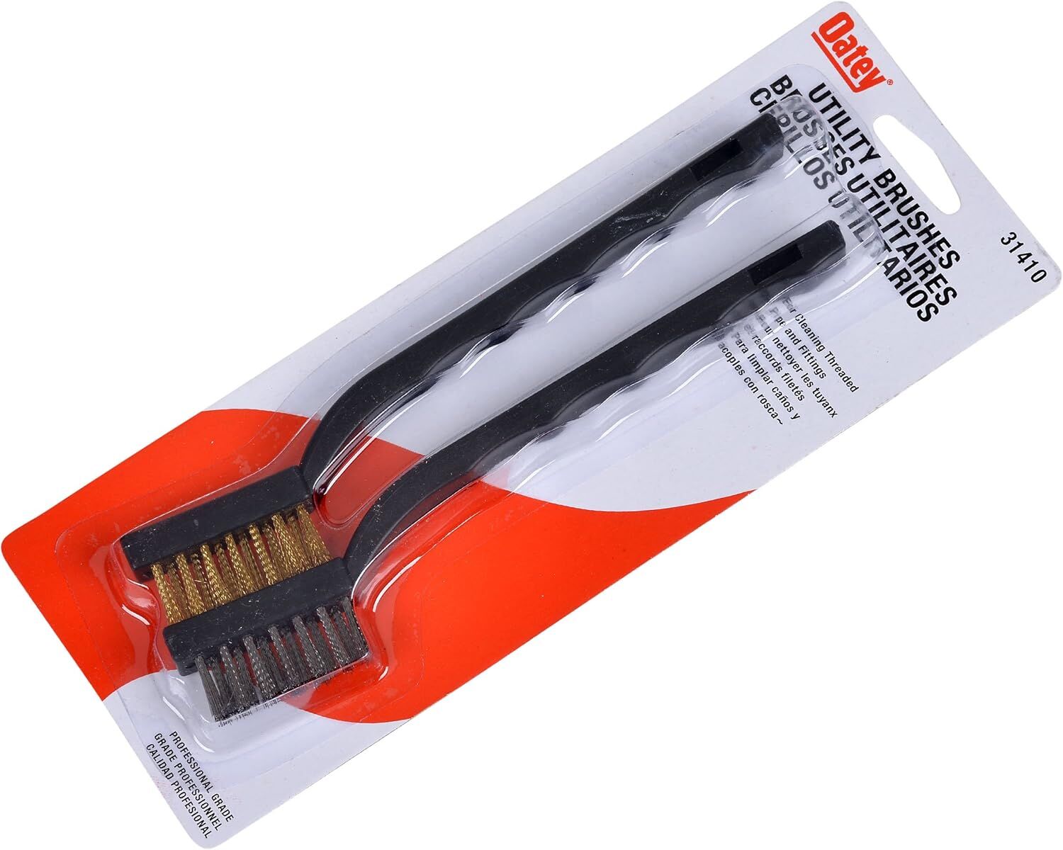 Oatey Pipe Thread Cleaning Brush, 2-Pk