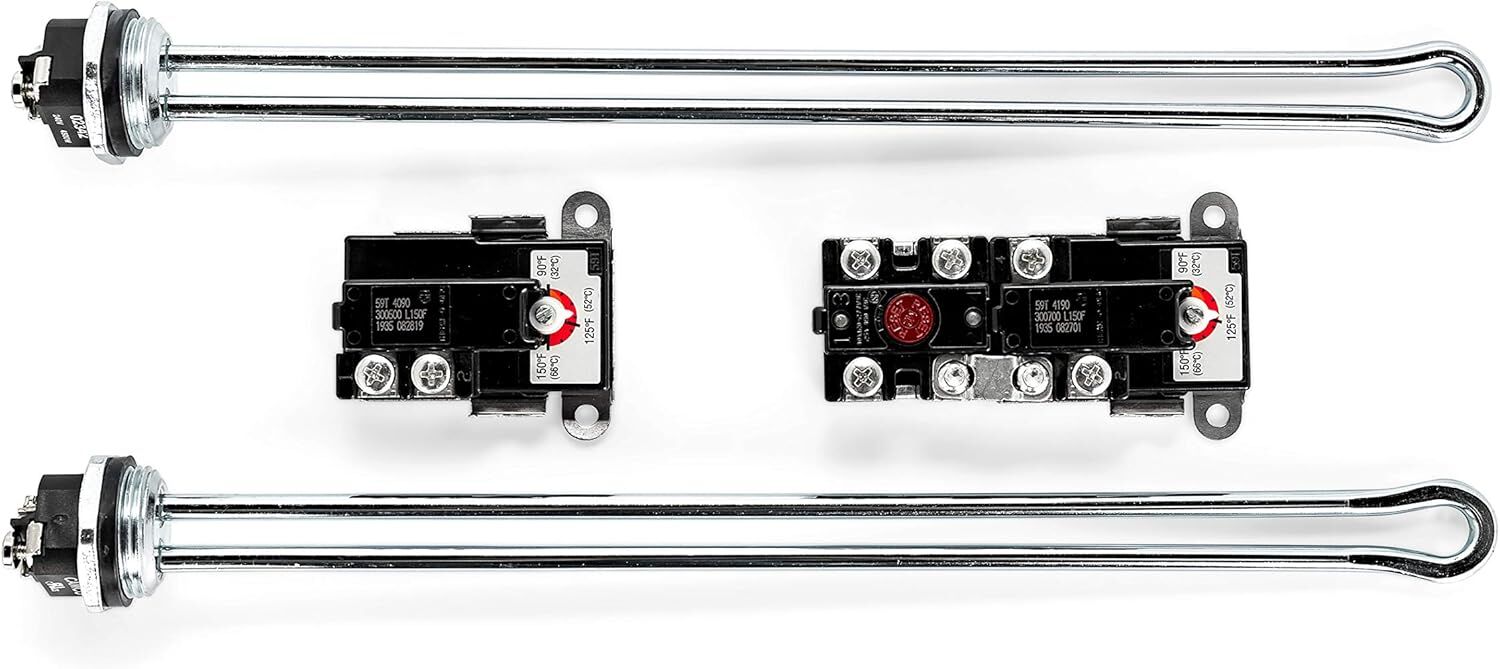 Camco Plumber's Pack Water Heater Repair Kit With Therm-O-Disc Style Thermostats