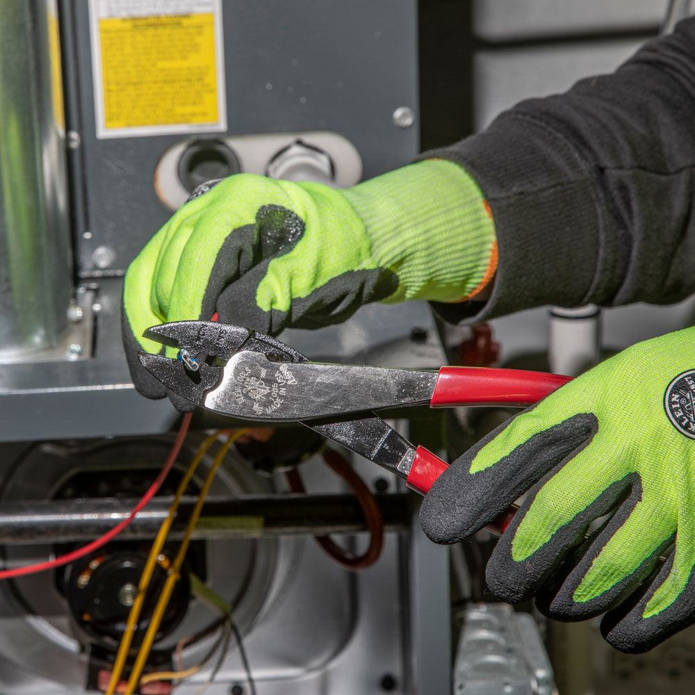 Klein Tools Crimping and Cutting Tool For Connectors, 10-22 Gauge