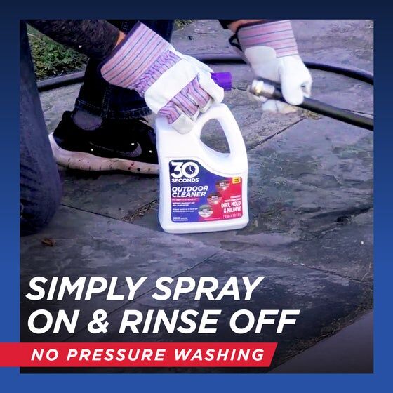 30 Seconds Outdoor Cleaner Hose Attachment, 64-Oz