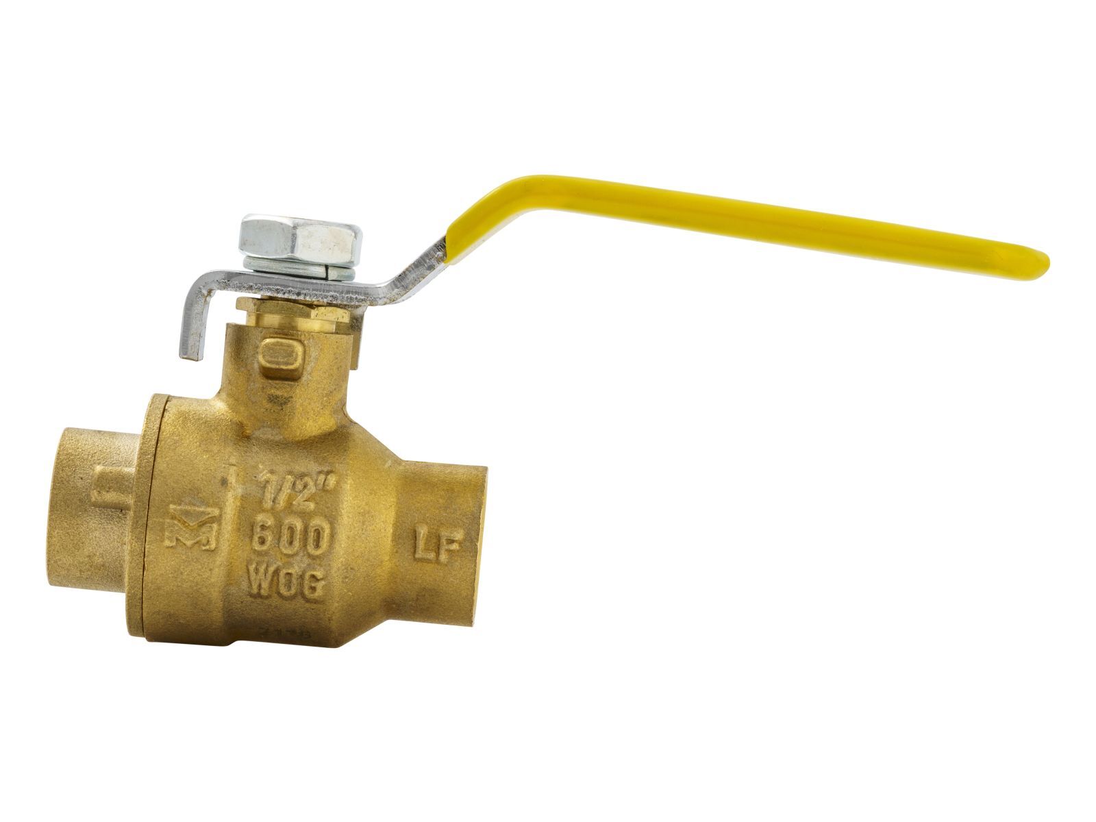 ProLine Lead-Free Brass Ball Valve, 1/2-In SWT x 1/2-In SWT