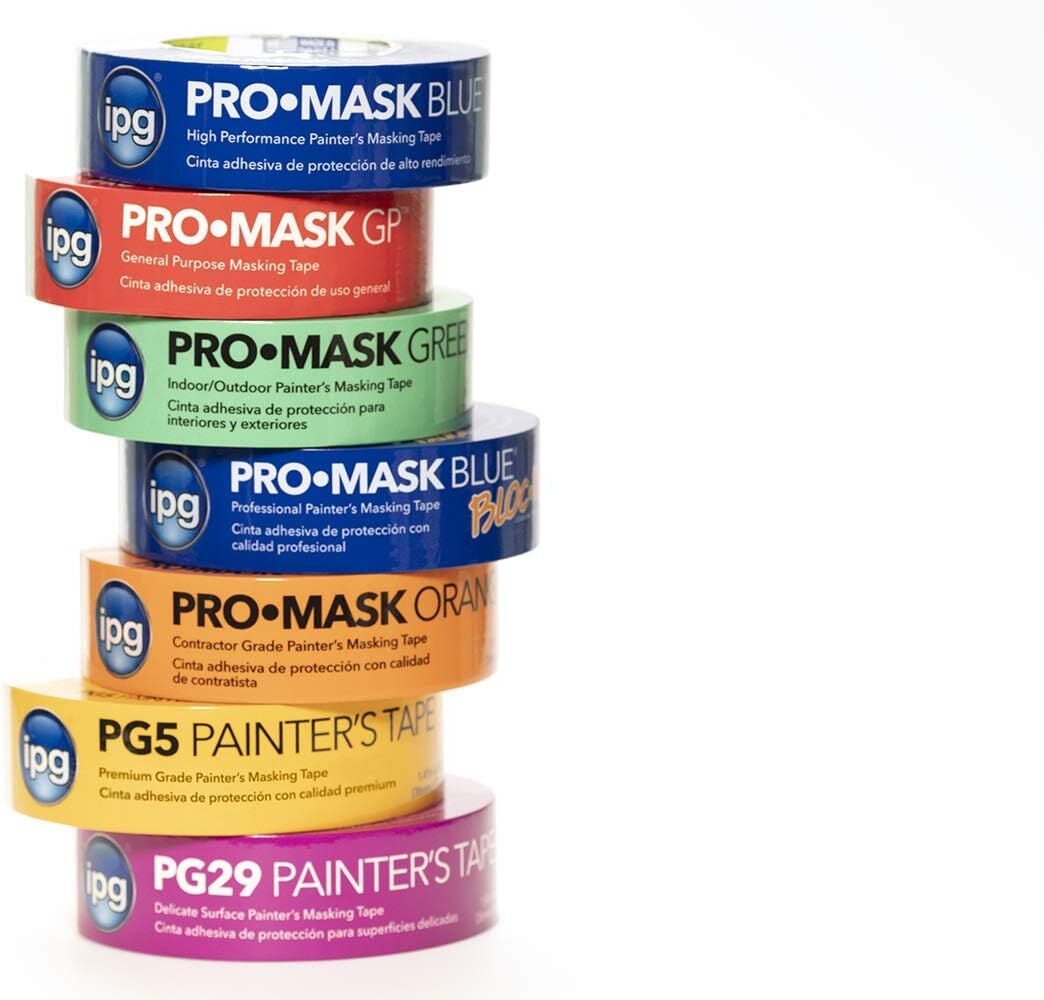 IPG ProMask GP Utility Paper Masking Tape, 1.88-In x 60-Yd