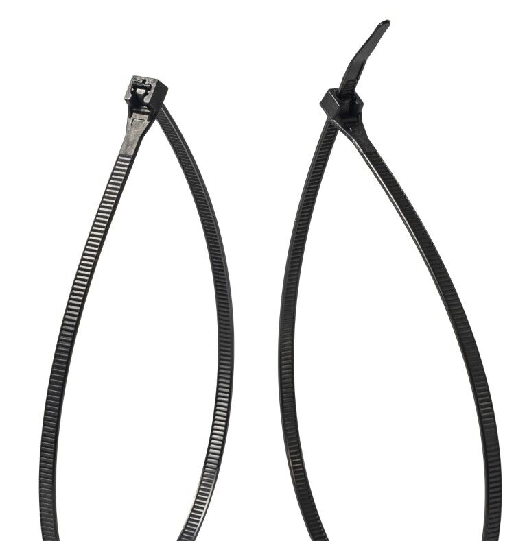 Gardner Bender Black Cable Tie, 14-In, 100-Pk