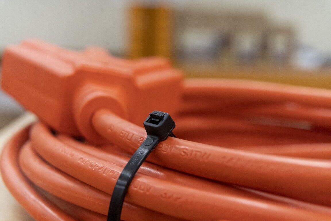 Gardner Bender Black Cable Tie, 14-In, 100-Pk