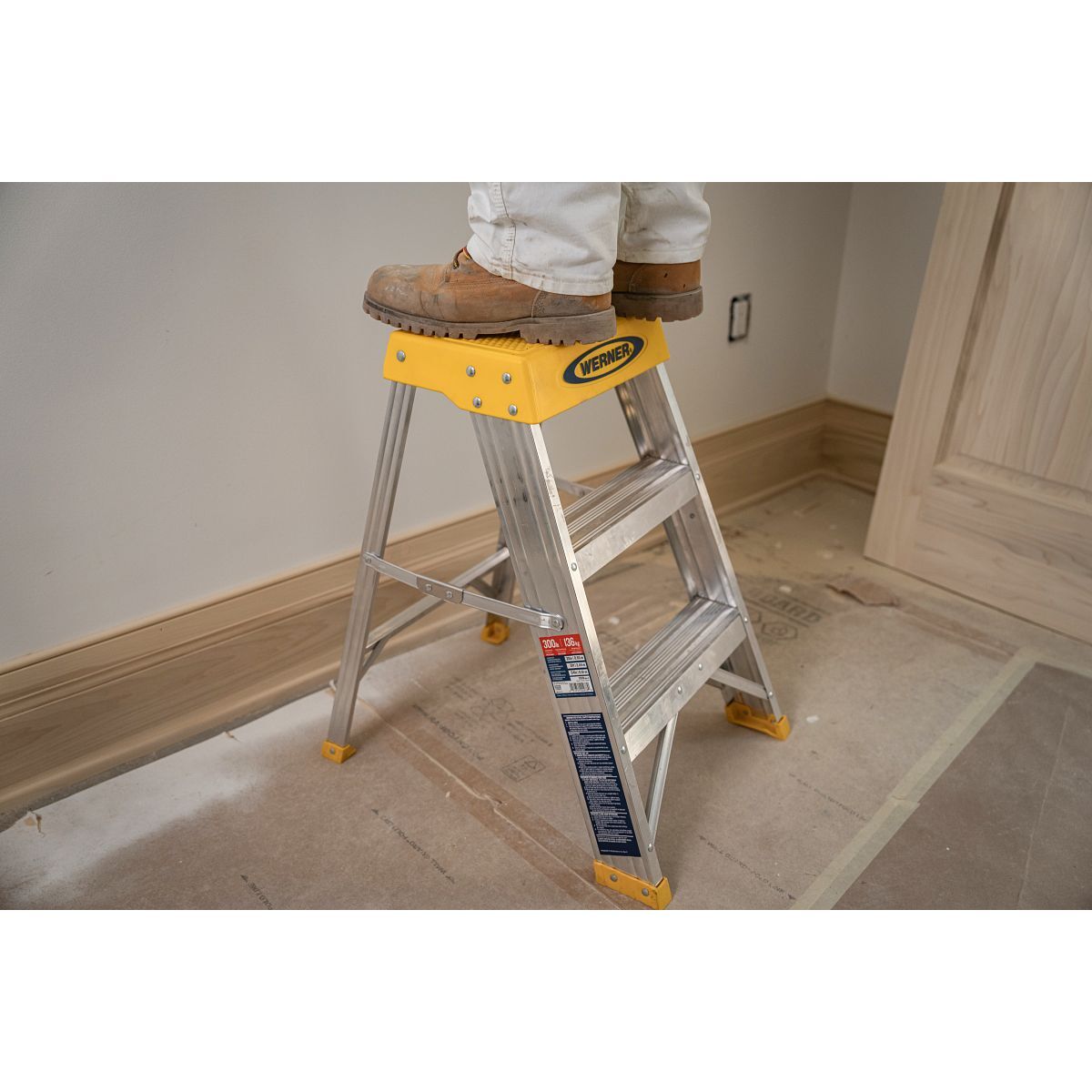 Werner Type IA Aluminum Step Stool, 2-Ft