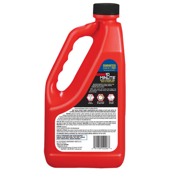 Zep 10-Min Drain Opener Gel, 64-Oz