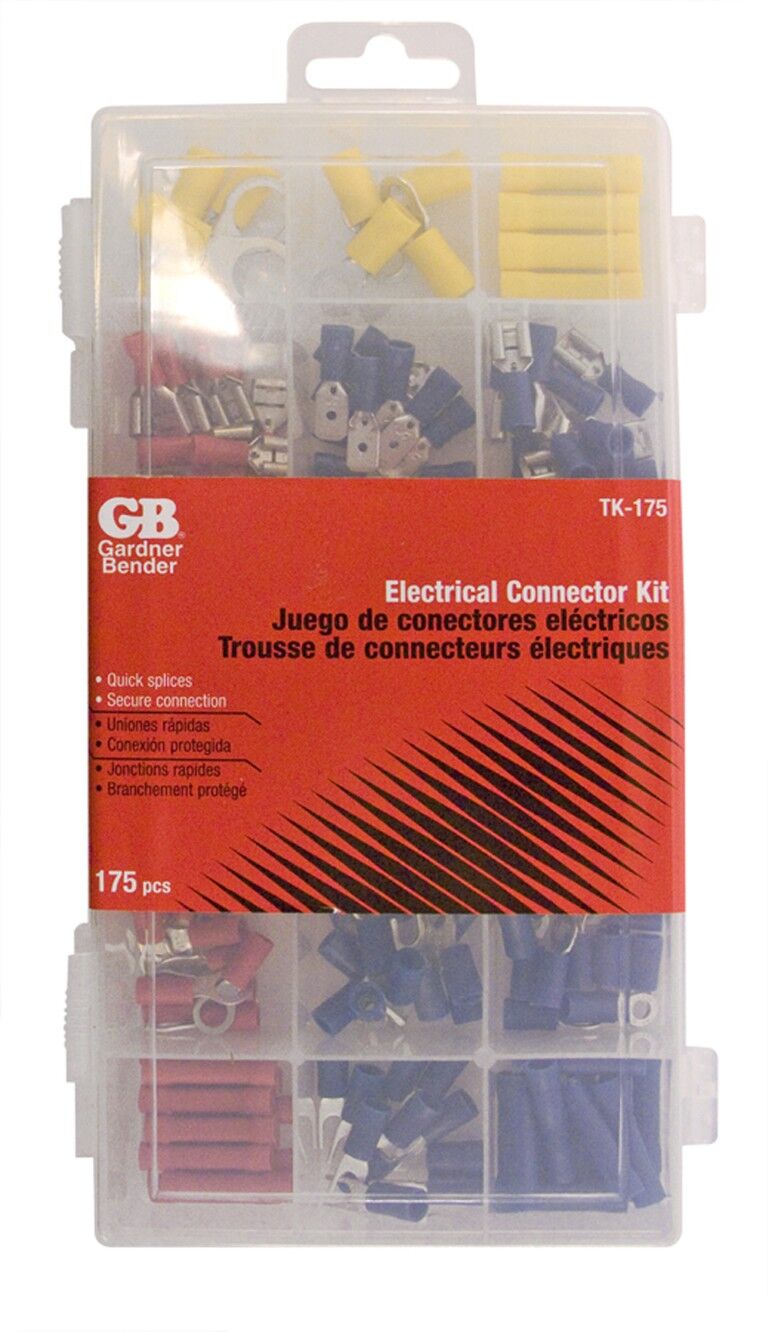 Gardner Bender Electrical Connector Kit, 175-Pc