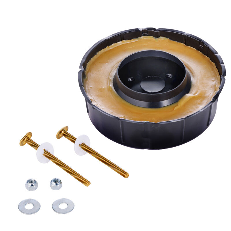 Harvey Toilet Line Reinforced Wax Extender Kit With Horn