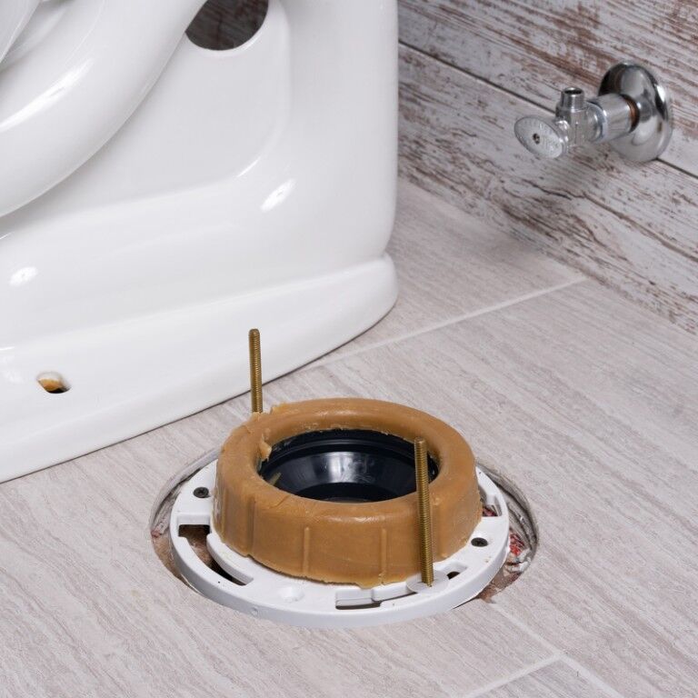 Harvey Toilet Line Reinforced Wax Extender Kit With Horn