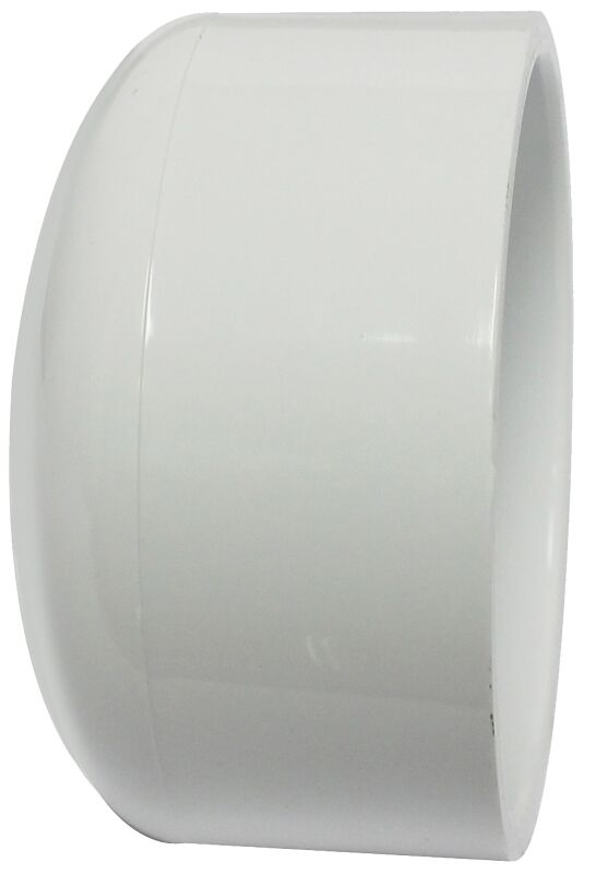 Canplas Domed PVC Pipe Cap, 4-In Hub