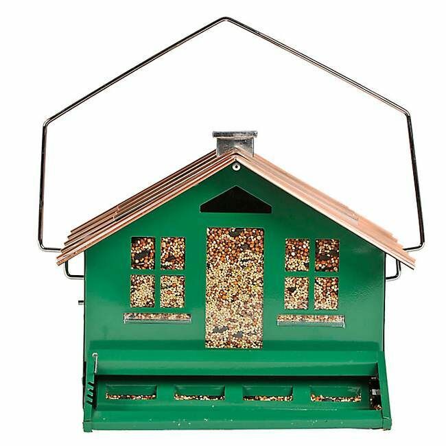 Perky-Pet Squirrel-Be-Gone&Reg; II Home Style Feeder - Green