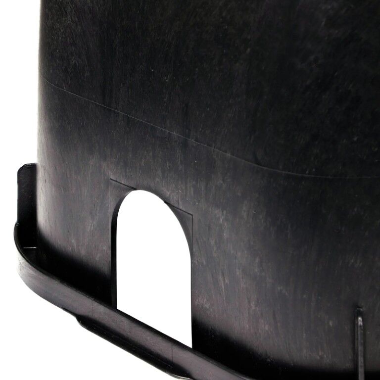 NDS Rectangular Standard Series Black/Green Valve Box And ICV Cover, 14-In x 19-In x 12-In