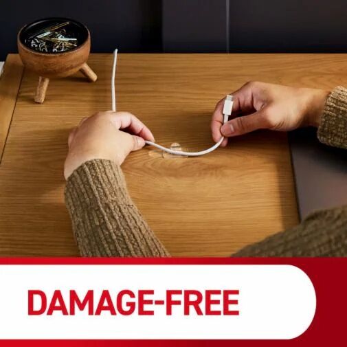 Command Clear round Cord Clips 10-Pk