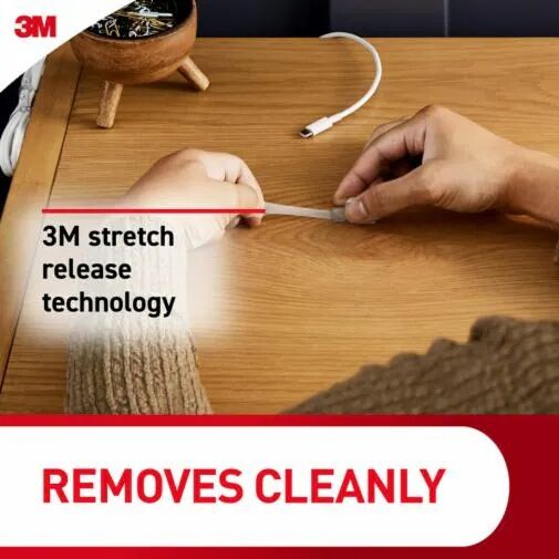 Command Clear round Cord Clips 10-Pk