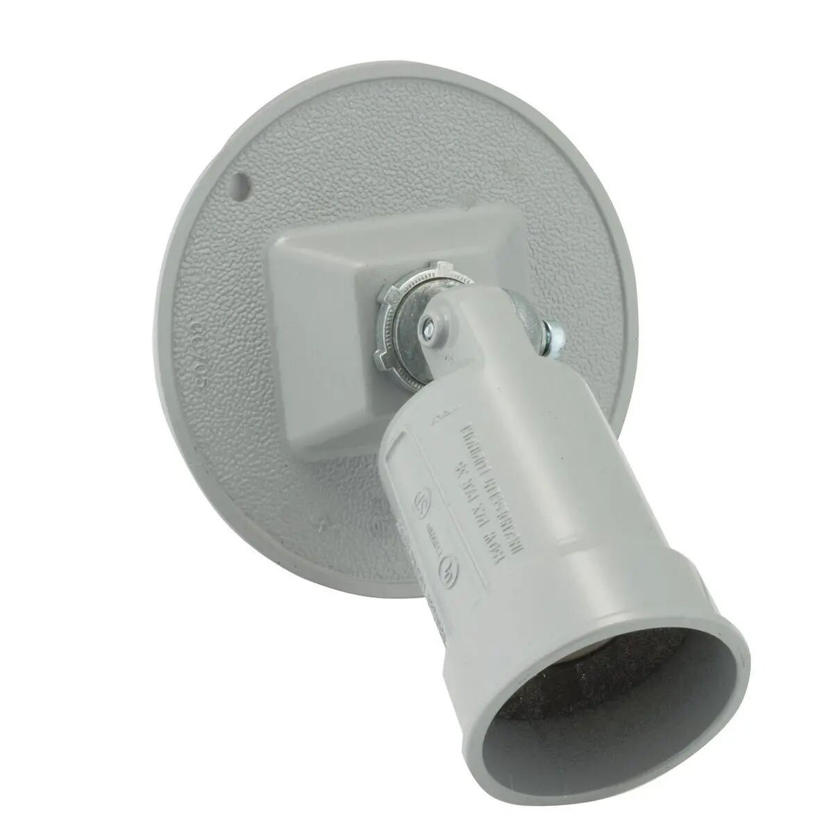 Bell Outdoor Round Gray Weatherproof Combination Cover For 75-150 Watt Par 38 Lamps, 4-In