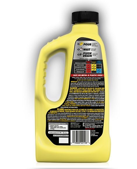 Drano Max Gel Clog Remover, Commercial Line, 42-Oz