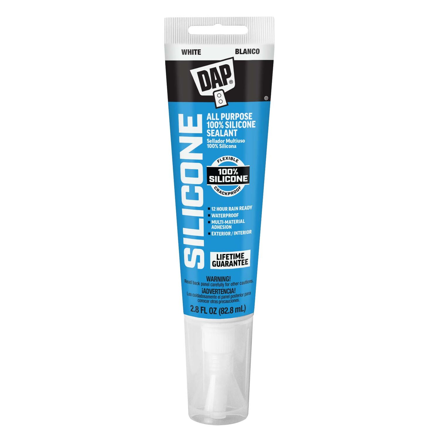 DAP 100% Silicone Window & Door Sealant, 9.8-Oz