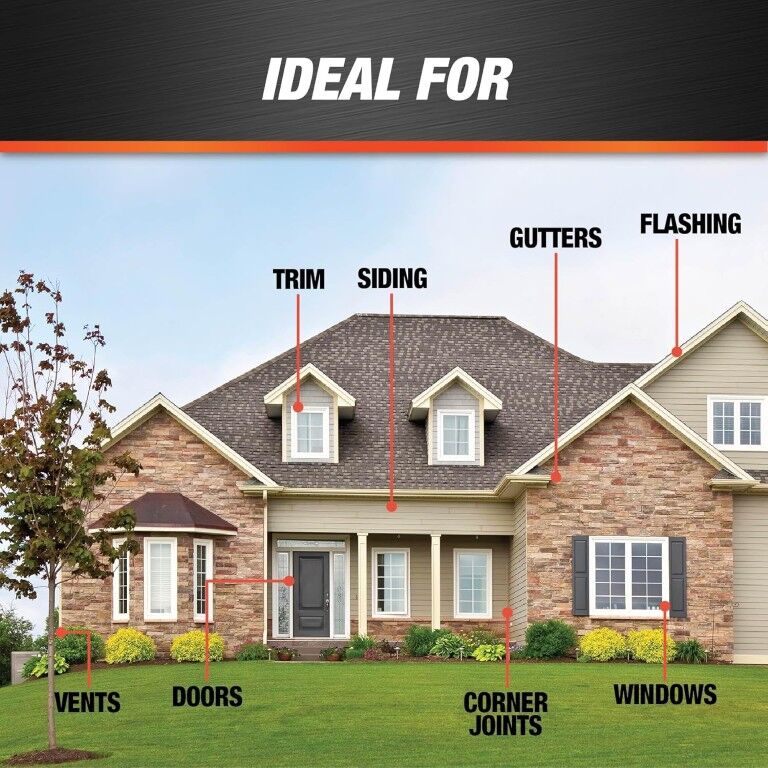 DAP Silicone Max All Purpose Sealant, 10.1-Oz