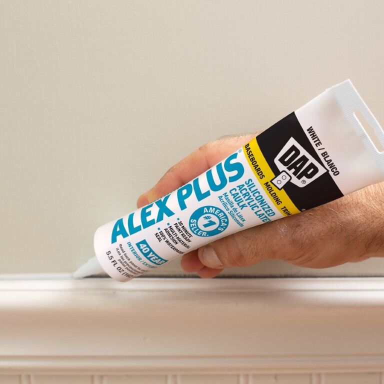 DAP Alex Plus All-Purpose Caulk, 5.5-Oz