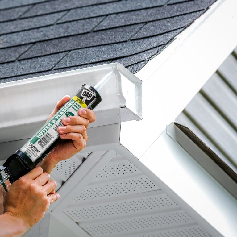 DAP Butyl-Flex Aluminum Gray Gutter & Flashing Sealant, 10.1-Oz
