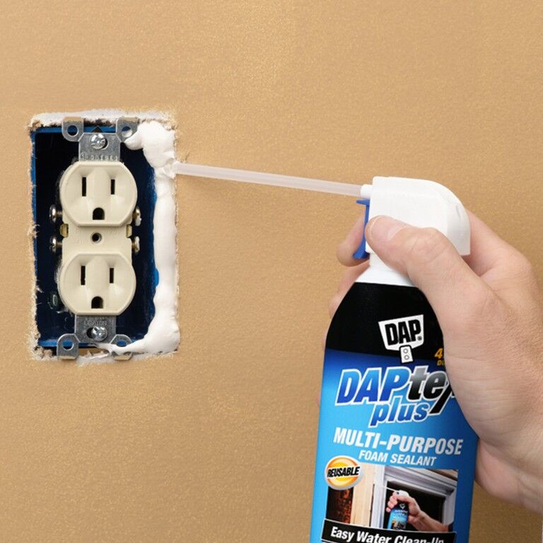 DAP DAPtex Plus Multi-Purpose Foam Sealant, 12-Oz