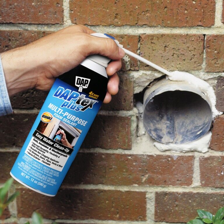 DAP DAPtex Plus Multi-Purpose Foam Sealant, 12-Oz