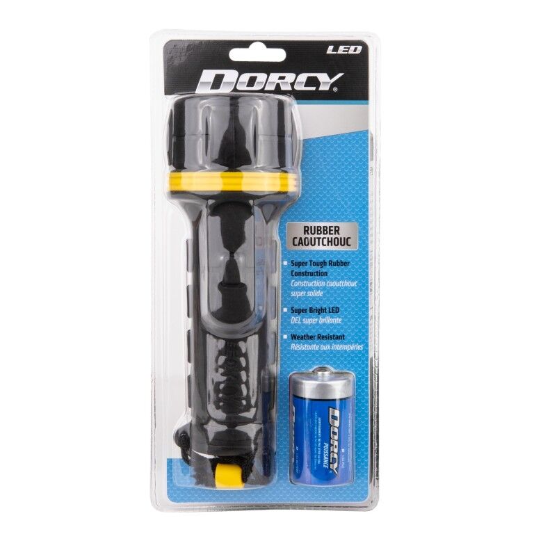 Dorcy 45 Lumen Rubber LED Flashlight