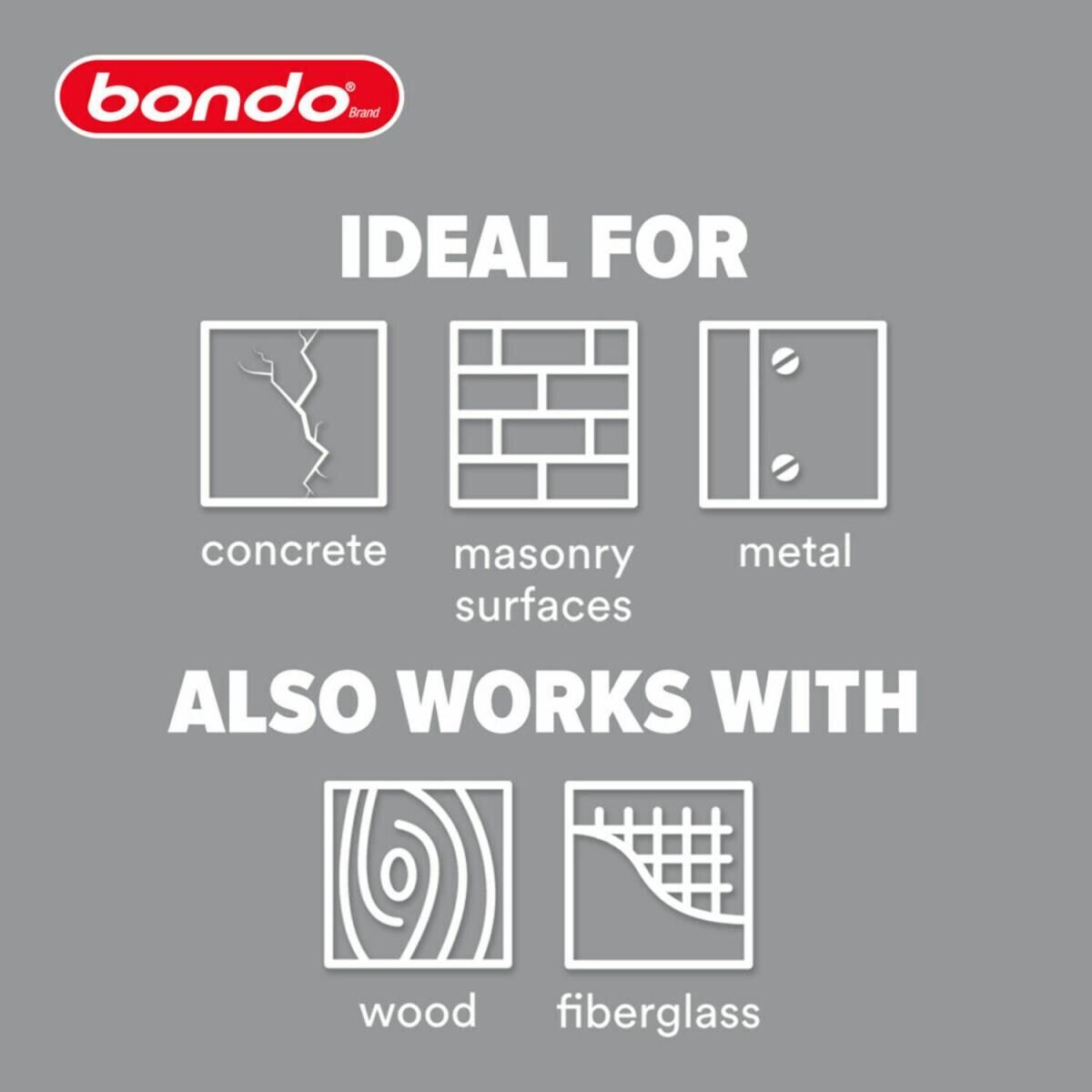 3M Bondo Extreme Metal Reinforced Filler, 15-Oz