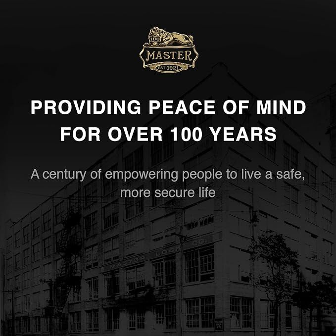 Master Lock Silver Heavy Duty Outdoor 2-In Padlock with Key, 3-Pk