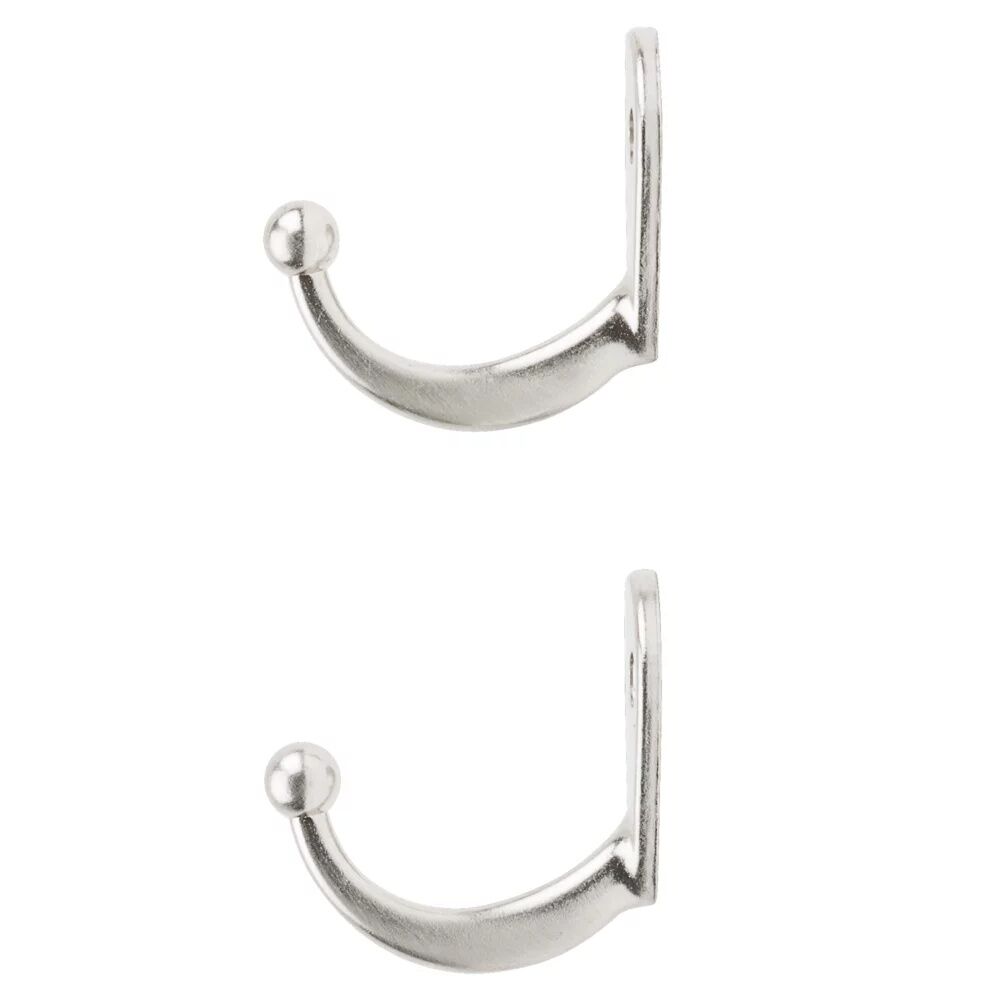 National Hardware Satin Nickel Clothes Hook