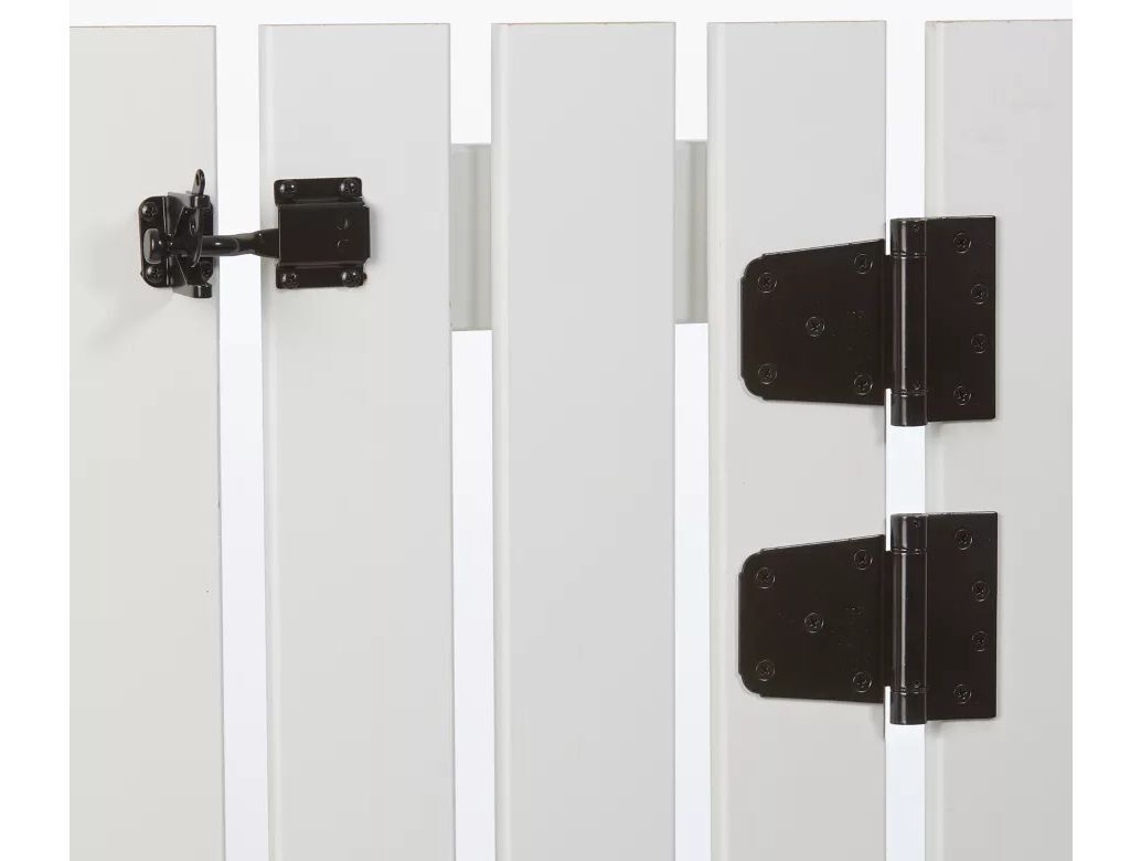National Hardware Black Self-Closing Gate Kit