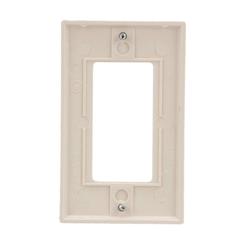 Eaton 2151LA-BOX Light Almond Decorator / GFCI Wallplate