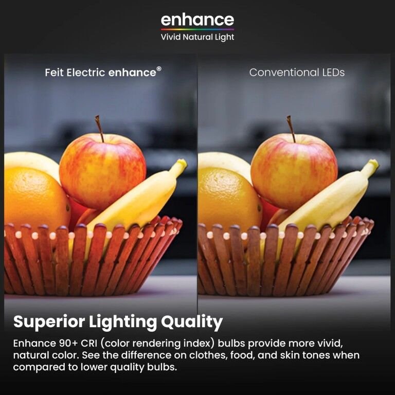 Feit Electric A21 7/15/23 Watt Frosted Soft White 3-Way Enhance LED Light Bulb