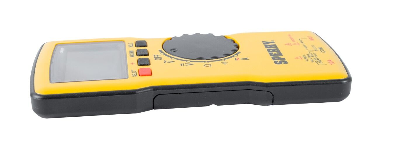 Sperry Instruments DM6800 Thin Autoranging Digital Multimeter, 600-V AC/DC, 10-A