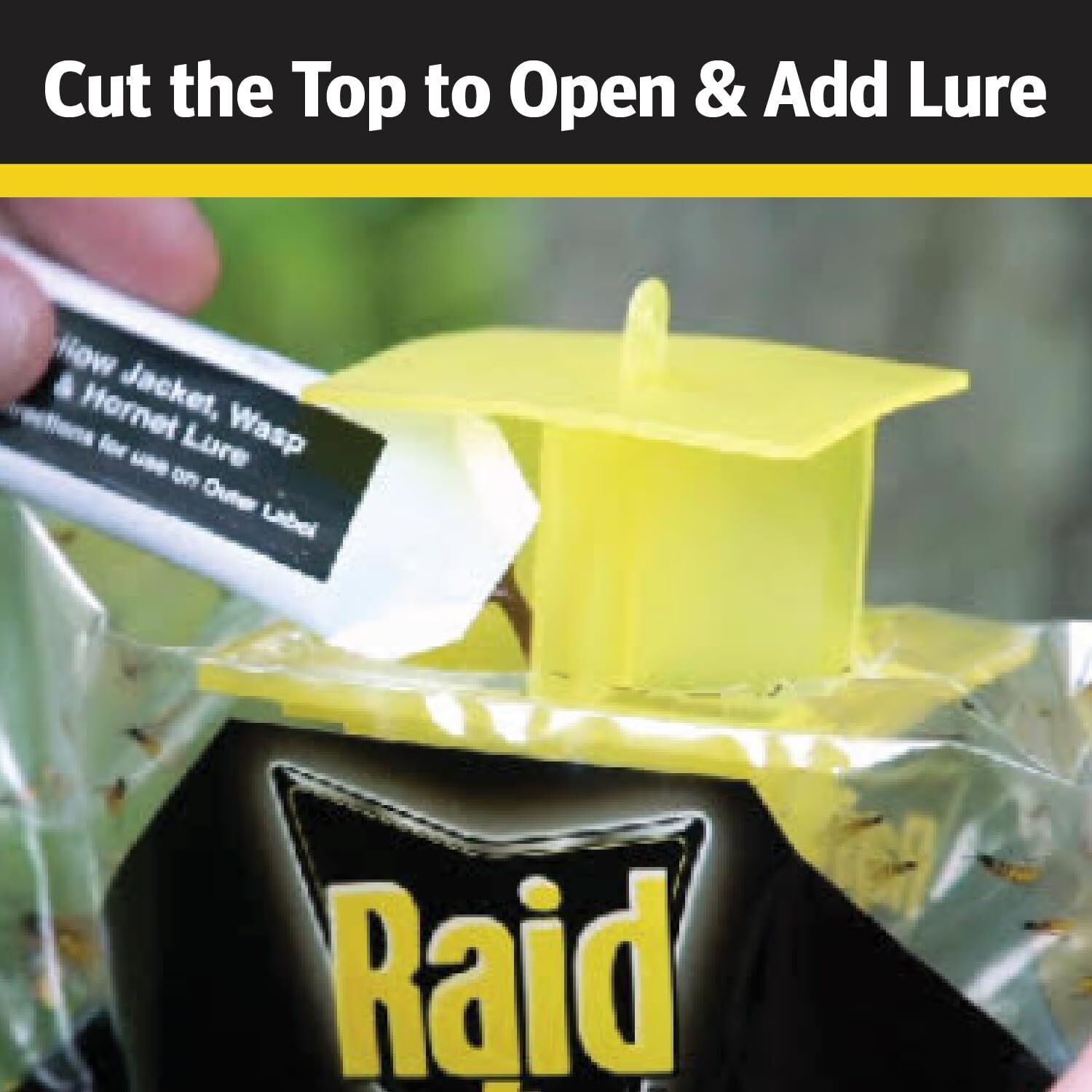 Raid Disposable Yellow Jacket And Wasp Trap
