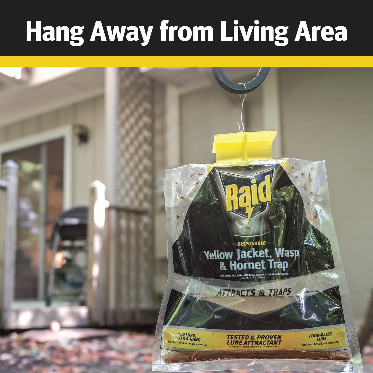 Raid Disposable Yellow Jacket And Wasp Trap
