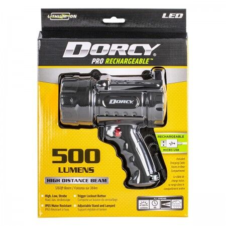 Dorcy Pro Rechargeable 500 Lumen Spotlight