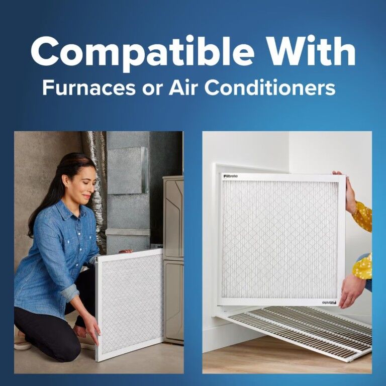 Filtrete MPR 300 MERV 5 Basic Dust & Lint Air Filter, 1-In x 20-In x 20-In