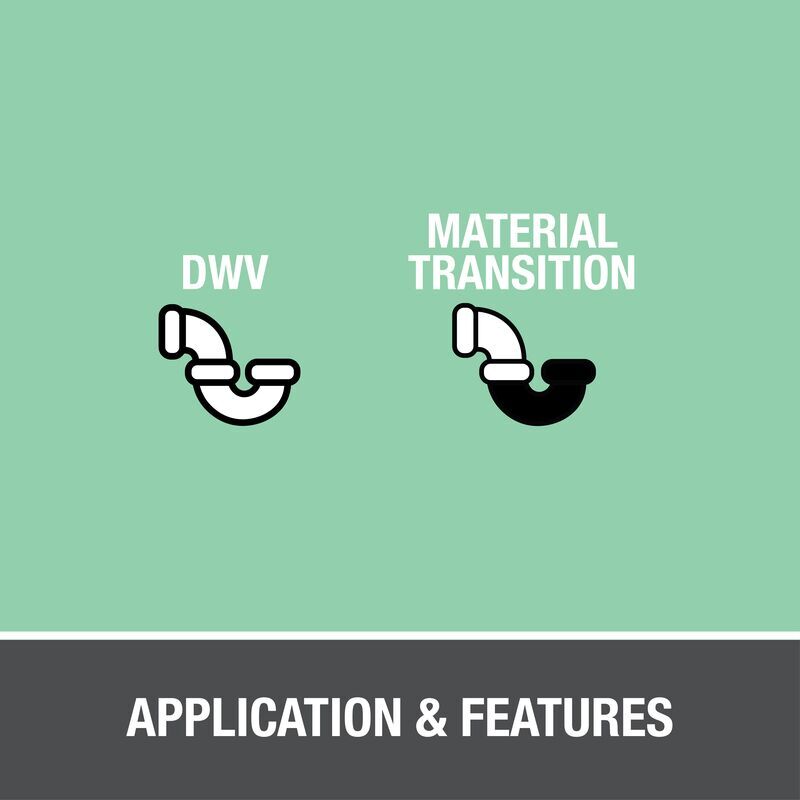 Oatey ABS To PVC Transition Green Cement, 4-Oz