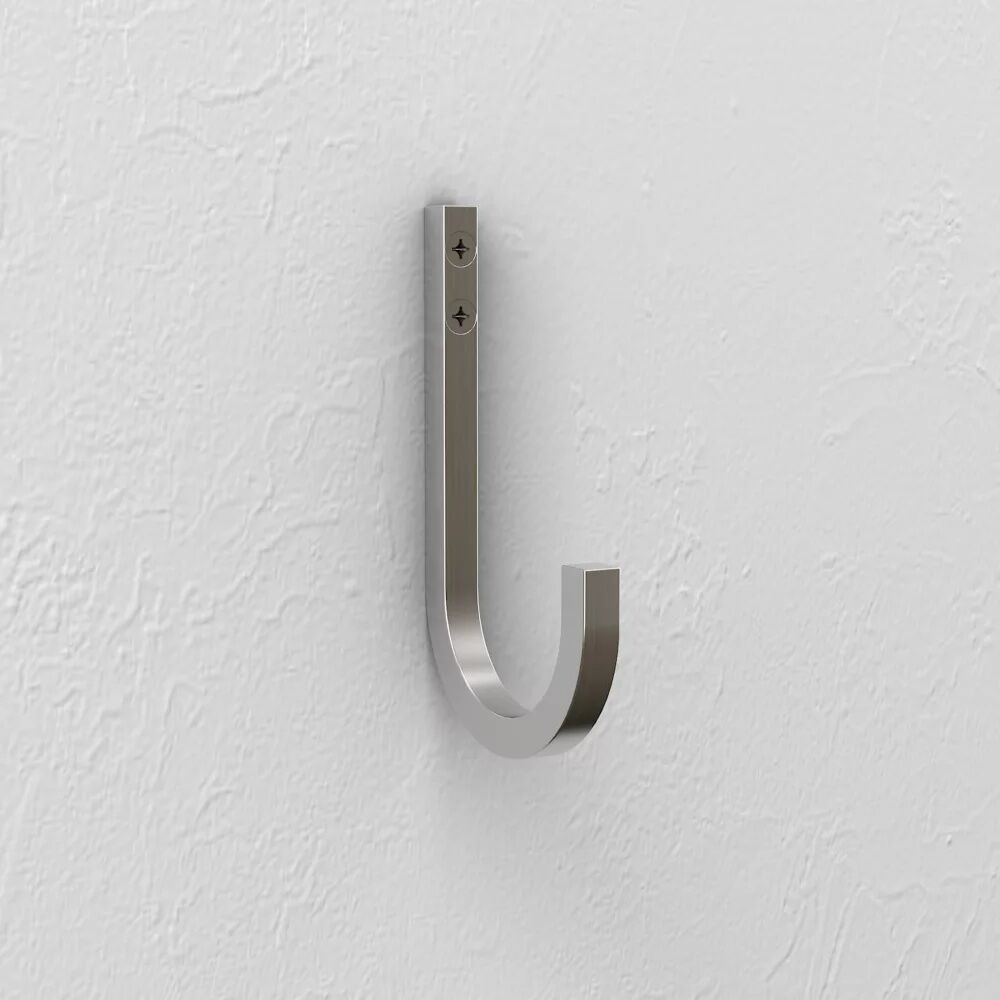 National Hardware Stain Nickel Reed Multipurpose Hook, 4-In