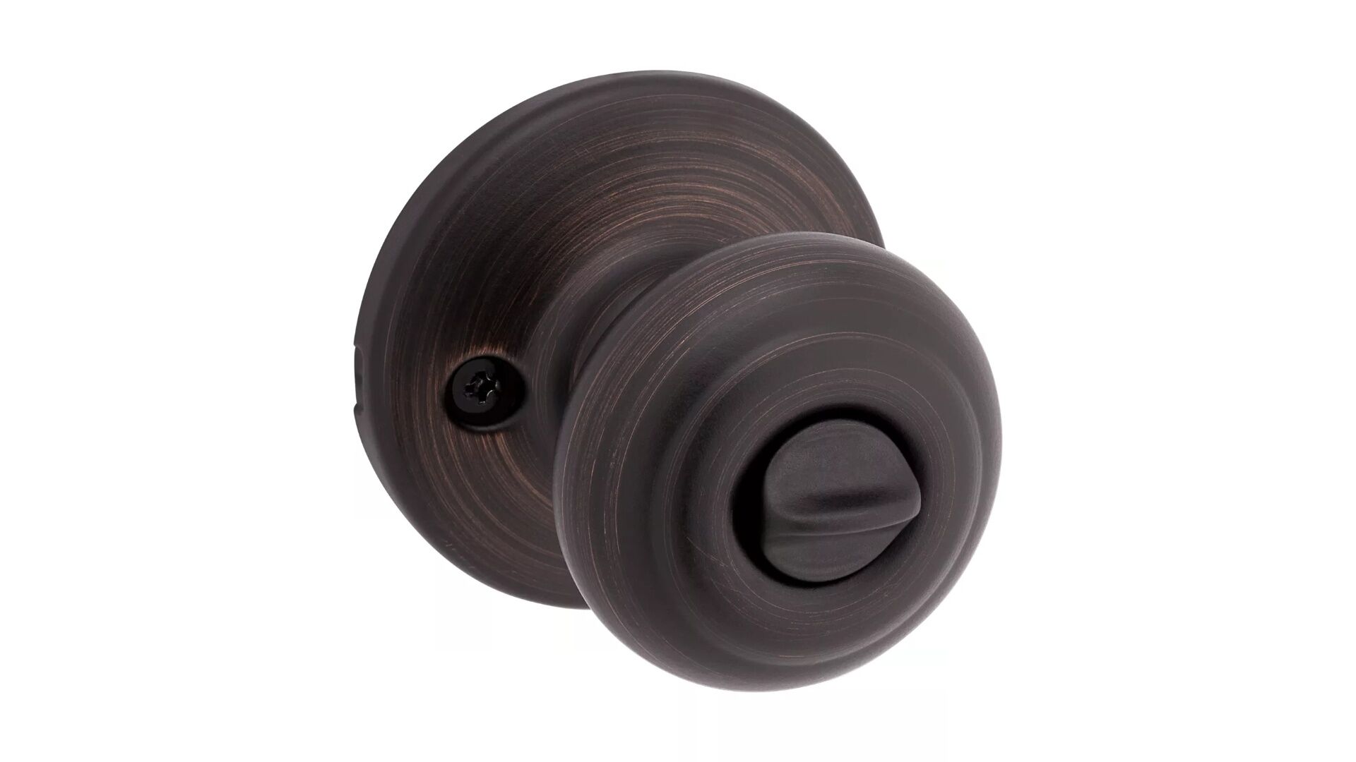 Kwikset SmartKey Venetian Bronze Keyed Cove Door Knob