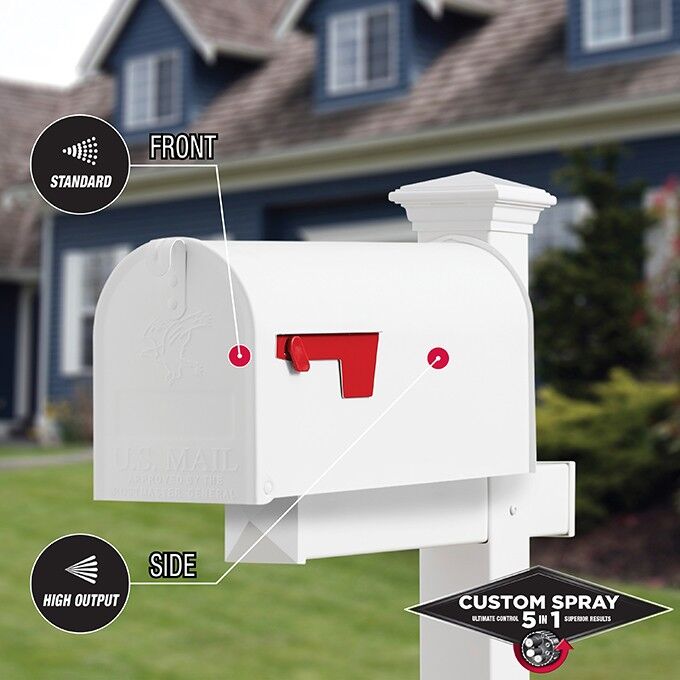 Rust-Oleum Protective Enamel Custom Flat White Spray 5-in-1, 12-Oz