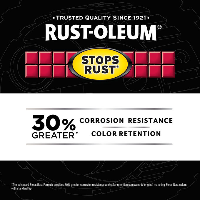 Rust-Oleum Protective Enamel Custom Flat White Spray 5-in-1, 12-Oz
