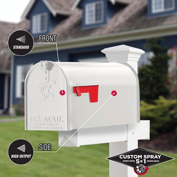 Rust-Oleum Stops Rust Protective Enamel Spray Paint Gloss White Custom Spray 5-In-1, 12-Oz