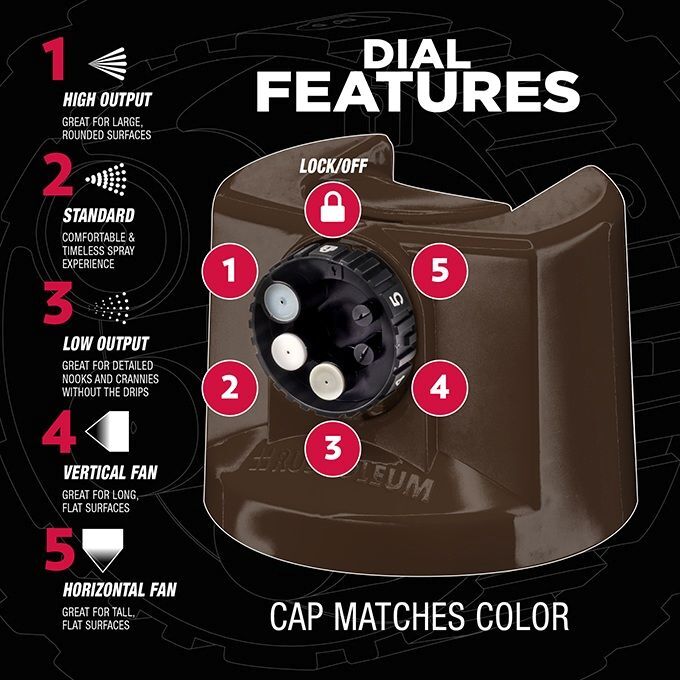 Rust-Oleum Stops Rust Gloss Leather Brown Protective Enamel Custom 5-In-1 Spray Paint, 12-Oz