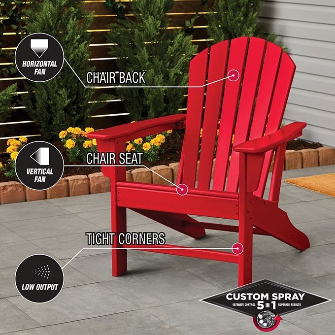 Rust-Oleum Stops Rust Protective Enamel Spray Paint Gloss Regal Red Custom Spray 5-In-1, 12-Oz