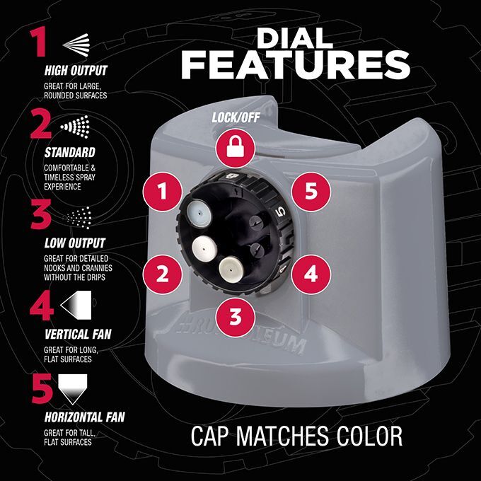 Rust-Oleum Stops Rust Protective Enamel Spray Paint Gloss Smoke Gray Custom Spray 5-In-1, 12-Oz