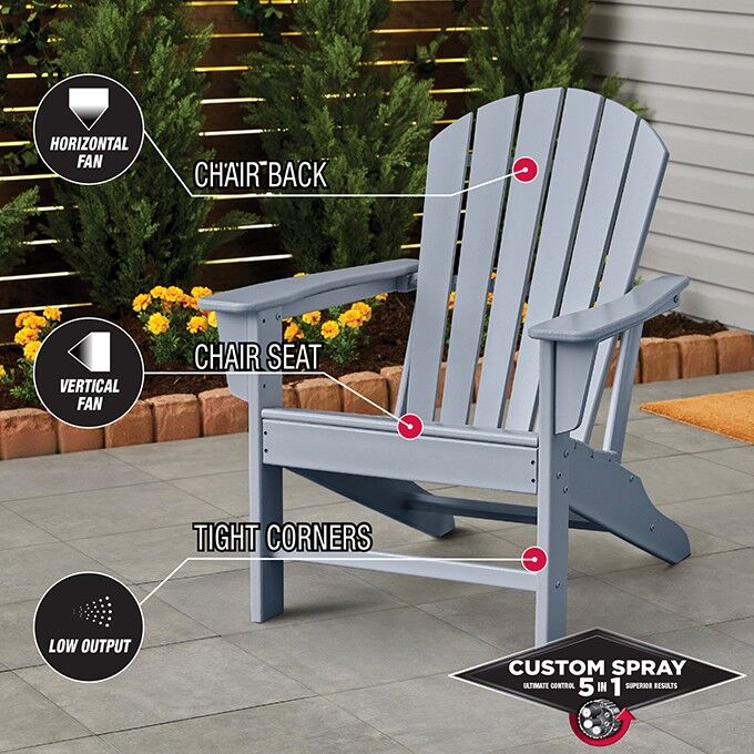 Rust-Oleum Stops Rust Protective Enamel Spray Paint Gloss Smoke Gray Custom Spray 5-In-1, 12-Oz