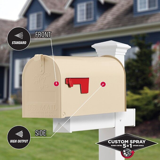 Rust-Oleum Protective Enamel Custom Spray 5-in-1 Gloss Almond Spray Paint, 12-Oz